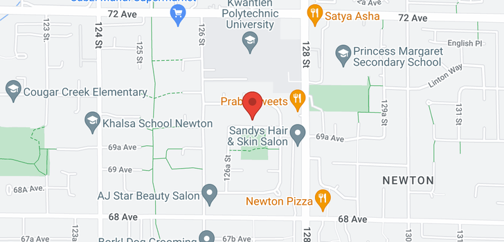 map of 12699 70 AVENUE